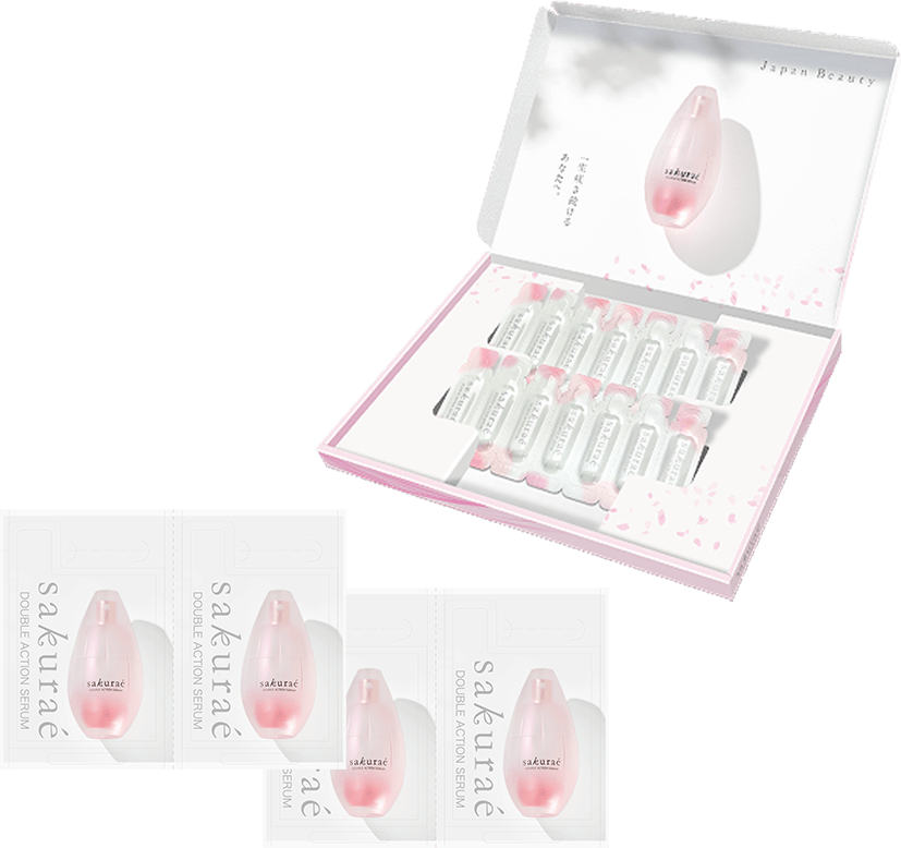 公式】大塚製薬から日本初のダブル美白美容液 サクラエ 7日間