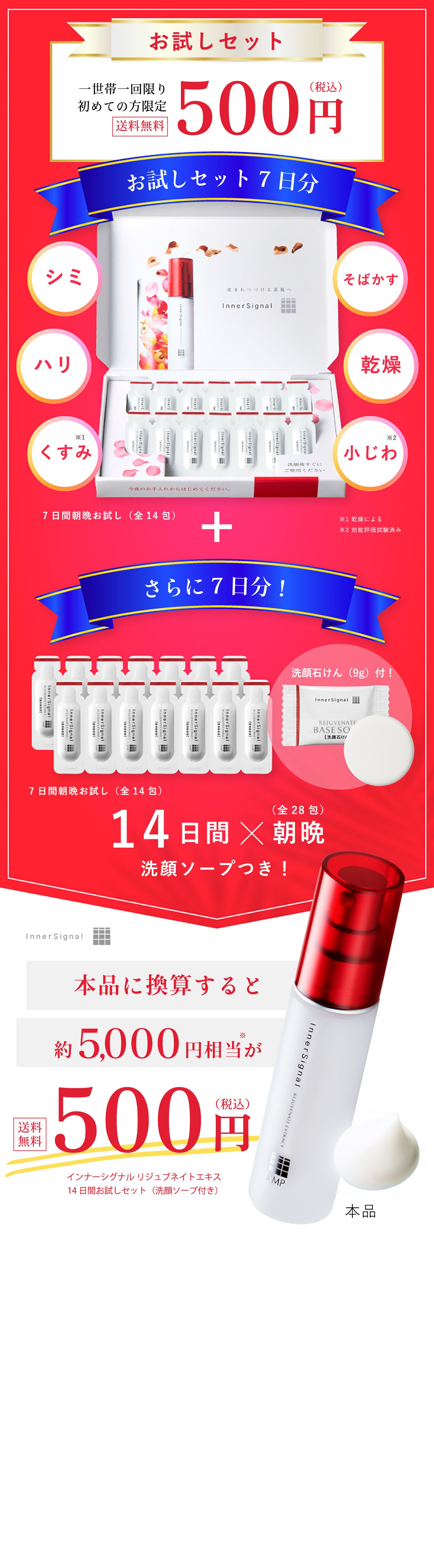 公式】大塚製薬インナーシグナル 14日間お試しキャンペーン